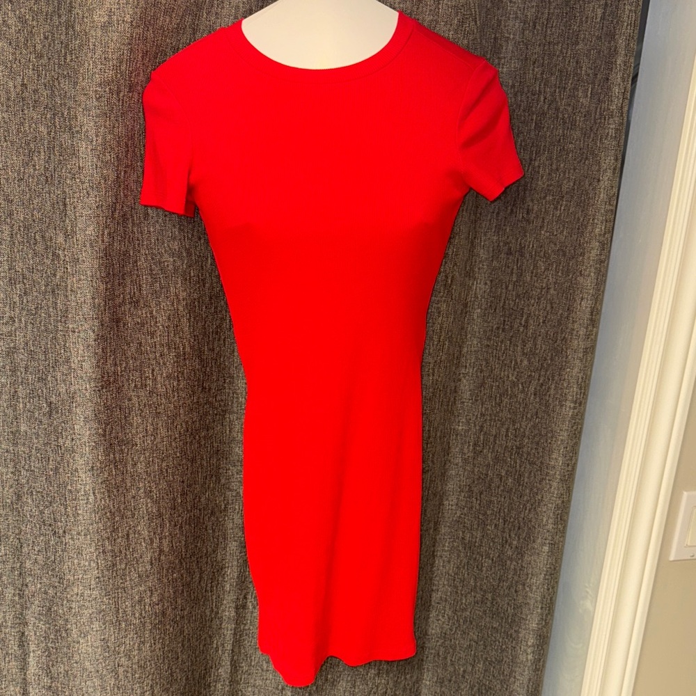 Zara Bodycon Red Women's Dress